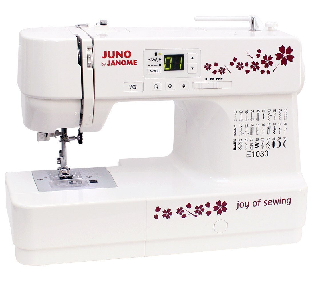 Juno, Janome E1030 hinta ja tiedot | Ompelukoneet | hobbyhall.fi