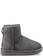 Naisten saappaat UGG W Classic Mini II, harmaa hinta ja tiedot | Naisten saappaat | hobbyhall.fi