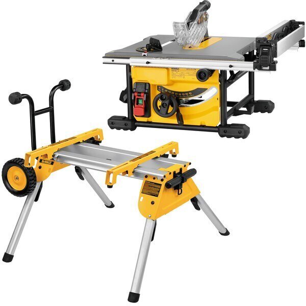 Sähköinen kiinteä saha 210mm työpöydällä DeWalt DWE7485RS-QS hinta ja tiedot | Sahat ja sirkkelit | hobbyhall.fi