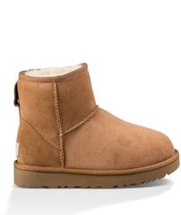 Naisten saappaat UGG Classic Mini II, ruskea hinta ja tiedot | Naisten saappaat | hobbyhall.fi