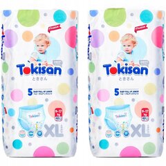 Japanilaiset housuvaipat Tokisan Premium Pants XL, koko 5, 9-17 kg, 80 kpl hinta ja tiedot | Vaipat | hobbyhall.fi