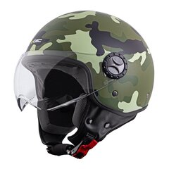 Skootterikypärä W-TEC FS-701C Camo naamiointi hinta ja tiedot | Moottoripyöräkypärät | hobbyhall.fi