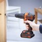 Akkuruuvitaltta-porakone Black & Decker BDCHD18K-QW hinta ja tiedot | Akkuporakoneet ja ruuvinvääntimet | hobbyhall.fi