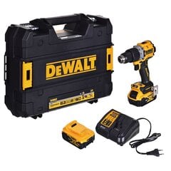 Akkuporakone DCD805P2T, harjaton, 18 V / 5,0 Ah, DeWalt hinta ja tiedot | Akkuporakoneet ja ruuvinvääntimet | hobbyhall.fi