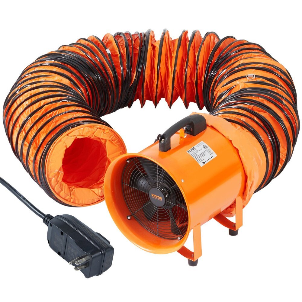 Rakennusilmaohjus Vevor, 900W, 2850 rpm, 8792 m³/h hinta ja tiedot | Tuulettimet | hobbyhall.fi