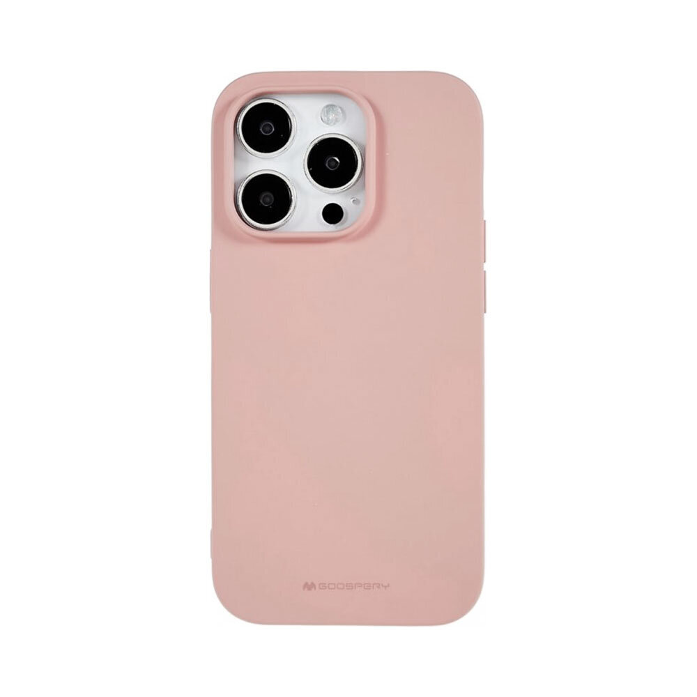 Mercury Goospery iPhone 15 Pro (6,1″) - Pink Sand hinta ja tiedot | Puhelimen kuoret ja kotelot | hobbyhall.fi