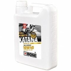 Synteettinen 4T öljy Ipone Full Power Katana, 10W40, 800361, 4 l hinta ja tiedot | Moottoriöljyt moottoripyörille | hobbyhall.fi