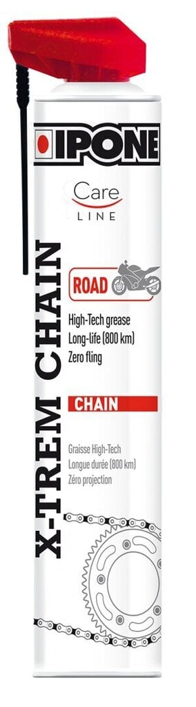 Ketjuvoiteluaine IPONE XTREM CHAIN ​​ROAD 750ml (800642) hinta ja tiedot | Moottoripyörien lisätarvikkeet | hobbyhall.fi