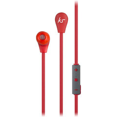 KITSOUND Kuulokkeet Bounce Punainen In-Ear Langaton Mic hinta ja tiedot | Kuulokkeet | hobbyhall.fi