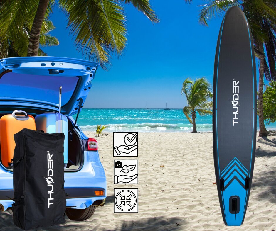 SUP-lauta Thunder Steel Blue 365 hinta ja tiedot | SUP-laudat | hobbyhall.fi