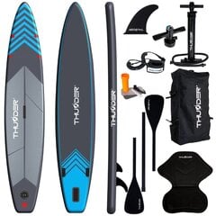 Ilmatäytteinen SUP-lauta Thunder Steel Blue 365 hinta ja tiedot | SUP-laudat | hobbyhall.fi