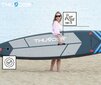 Ilmatäytteinen SUP-lauta Thunder Steel Blue 365 hinta ja tiedot | SUP-laudat | hobbyhall.fi