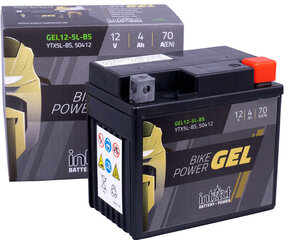 Moottoripyörien akku ehjä Battery-Power Gel YTX5L-BS 12V 4Ah c20 70A hinta ja tiedot | Moottoripyörien akut | hobbyhall.fi