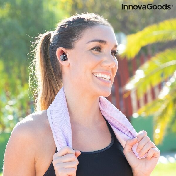 InnovaGoods eBeats, black hinta ja tiedot | Kuulokkeet | hobbyhall.fi