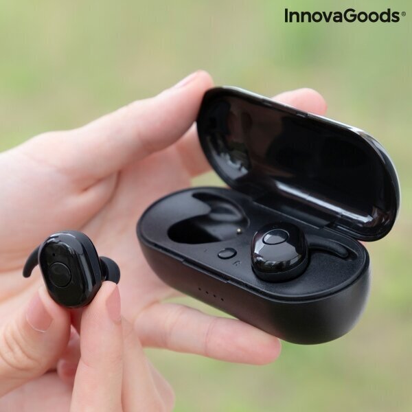 InnovaGoods eBeats, black hinta ja tiedot | Kuulokkeet | hobbyhall.fi