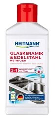 Ruostumattoman teräksen puhdistusaine Heitmann, 250 ml hinta ja tiedot | Puhdistusaineet | hobbyhall.fi