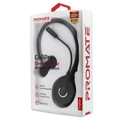 Promate Engage Bluetooth Mono Wireless Black hinta ja tiedot | Kuulokkeet | hobbyhall.fi