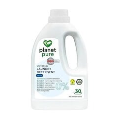 Hypoallergeeninen yleispesuneste, Planet Pure, 1480ml hinta ja tiedot | Pyykinpesuaineet | hobbyhall.fi