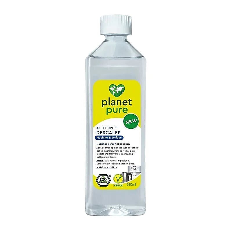 Monikäyttöinen kalkinpoistoaine, Planet Pure, 510ml hinta ja tiedot | Puhdistusaineet | hobbyhall.fi