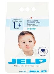 Jelp 1+ allergiavapaa pesuaine, 2,24 kg hinta ja tiedot | Pyykinpesuaineet | hobbyhall.fi