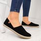 Naisten espadrillit UUTISET W EVE270A, musta hinta ja tiedot | Naisten kengät | hobbyhall.fi