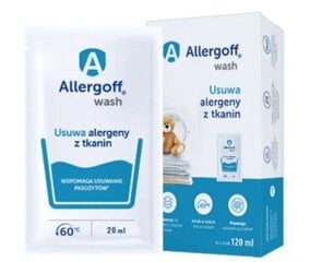 Allergoff tekstiilien neutralointineste, 6 kpl x 20 ml hinta ja tiedot | Pyykinpesuaineet | hobbyhall.fi