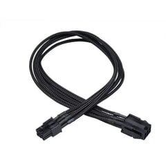 AKASA prodlužovací kaapeli pro VGA FLEXA V6 6pin (M) na 6pin (F) / AK-CBPW07-40BK / černý / 40cm hinta ja tiedot | Kaapelit ja adapterit | hobbyhall.fi