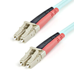 1M AQUA FIBER PATCH CABLE/. hinta ja tiedot | Kaapelit ja adapterit | hobbyhall.fi