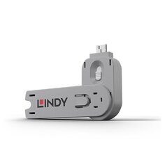 Lindy USB Type A Port Blocker Key, alb hinta ja tiedot | Kaapelit ja adapterit | hobbyhall.fi