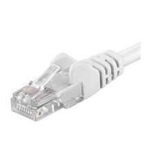 Patchcord UTP RJ45-RJ45 Cat.6, 3m, alb, "UTP-6-3-W" (väriväri 0,08 lei) hinta ja tiedot | Kaapelit ja adapterit | hobbyhall.fi