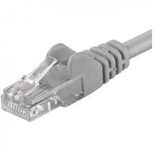 Patchcord UTP RJ45-RJ45 Cat.5e 0,25 m, gri, "UTP-5E-0,25-G" (väriväri 0,08 lei) hinta ja tiedot | Kaapelit ja adapterit | hobbyhall.fi