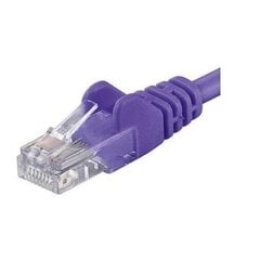 Patchcord UTP RJ45-RJ45 Cat.5e 0,25 m, violetti, "UTP-5E-0,25-V" (timbru verde 0,08 lei) hinta ja tiedot | Kaapelit ja adapterit | hobbyhall.fi