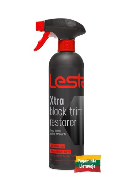 Työkalu, joka palauttaa mustat yksityiskohdat Lesta Xtra Black Trim Restorer, 500ml