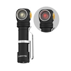 Valonheitin Armytek Wizard C2 WR magneetti, lämmin valkoinen/punainen hinta ja tiedot | Taskulamput ja valonheittimet | hobbyhall.fi