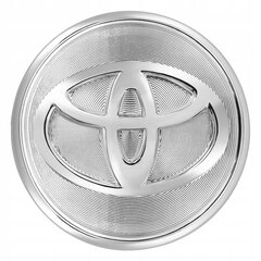 Korkit TOYOTA 62 mm Silver Gloss hinta ja tiedot | Lisätarvikkeet autoiluun | hobbyhall.fi