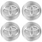 Korkit Toyota 62 mm Silver Gloss hinta ja tiedot | Lisätarvikkeet autoiluun | hobbyhall.fi