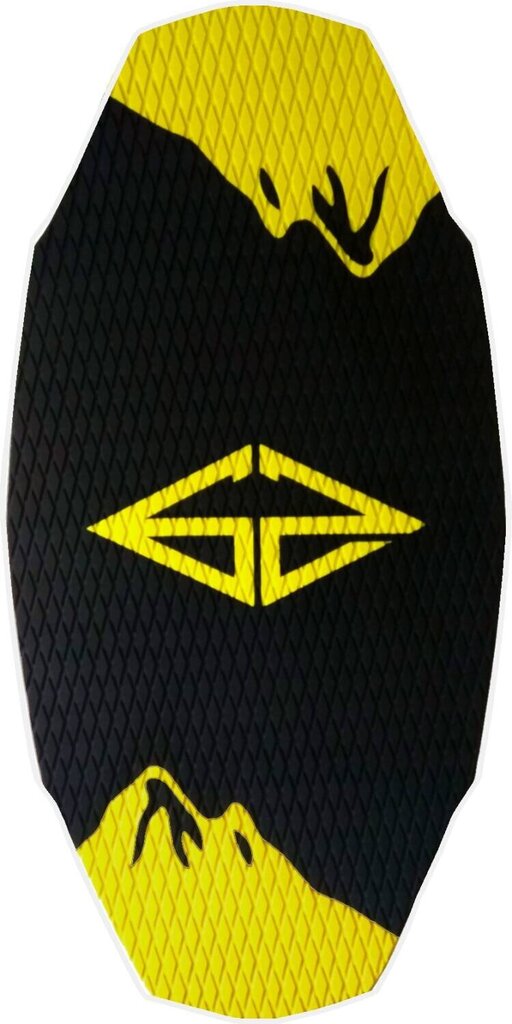 GoZone K2 Surfboard Skimboard, musta/keltainen hinta ja tiedot | SUP-laudat | hobbyhall.fi