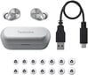 Korvakuulokkeet Technics EAH-AZ60E-K ANC Bluetooth True Wireless Silver Argent hinta ja tiedot | Kuulokkeet | hobbyhall.fi