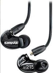 Shure SE215-K-EFS Black hinta ja tiedot | Kuulokkeet | hobbyhall.fi