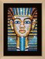 KITFIX DIY paljettitaide Tutankhamun Blue Kit hinta ja tiedot | Hiekkalaatikot | hobbyhall.fi