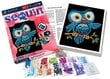 KITFIX DIY "Sequin Art" punainen sarja "Oziz the Owl" hinta ja tiedot | Hiekkalaatikot | hobbyhall.fi