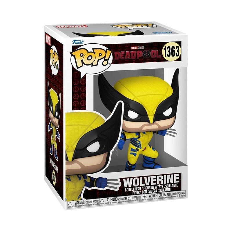 FUNKO POP! Vinyylifiguuri: Marvel: Deadpool & Wolverine - Wolverine hinta ja tiedot | Poikien lelut | hobbyhall.fi