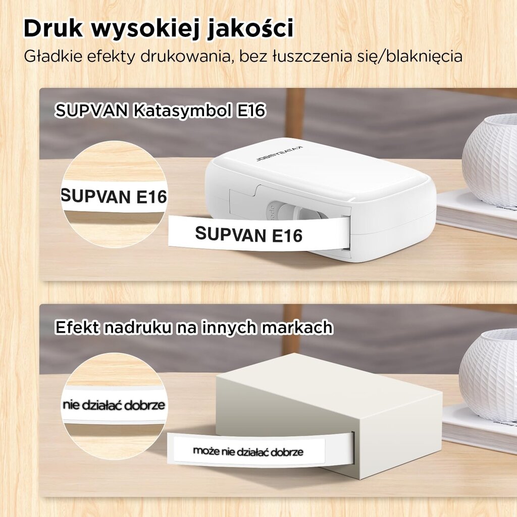 SUPVAN E16 etikettitulostin hinta ja tiedot | Tulostimet | hobbyhall.fi