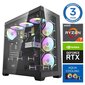 INTOP AQUA Ryzen 7 7700X 16GB DDR5 1TB SSD M.2 NVME RTX4070 SUPER 12GB no-OS hinta ja tiedot | Pöytätietokoneet | hobbyhall.fi