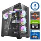 INTOP AQUA Ryzen 7 7700X 16GB DDR5 1TB SSD M.2 NVME RTX4070 SUPER 12GB WIN11 hinta ja tiedot | Pöytätietokoneet | hobbyhall.fi