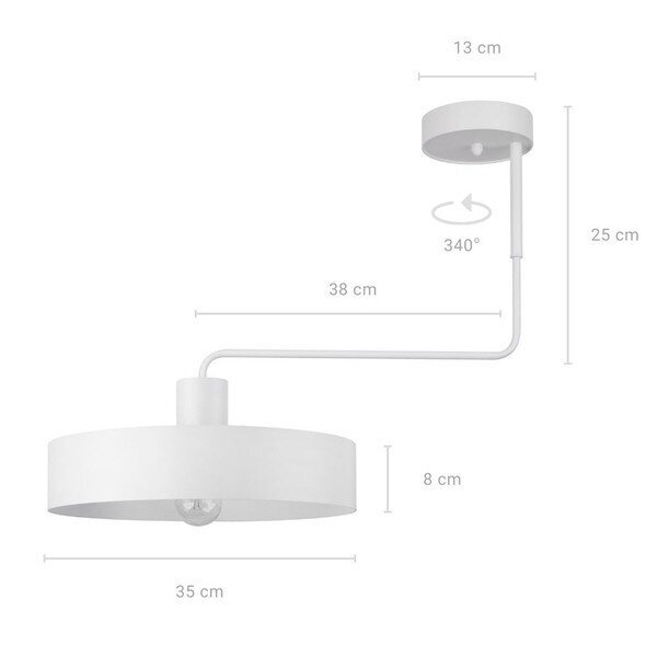 Kattovalaisin Vasco 31550 hinta ja tiedot | Kattovalaisimet | hobbyhall.fi