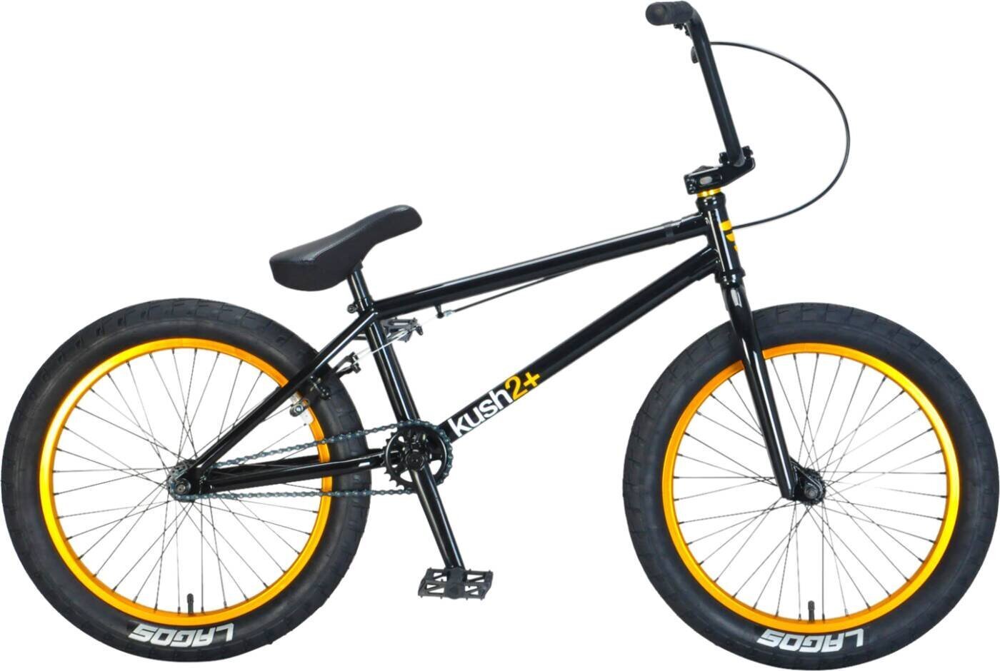 Mafia Kush 2+ 20" BMX Freestyle-pyörä, kulta/musta hinta ja tiedot | Polkupyörät | hobbyhall.fi