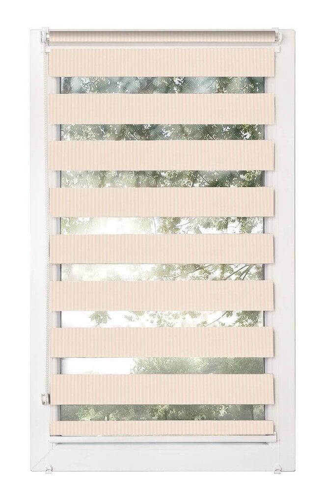 Rullaverho MINI Day-Night DN 02 BEIGE, 60x150 cm hinta ja tiedot | Rullaverhot | hobbyhall.fi