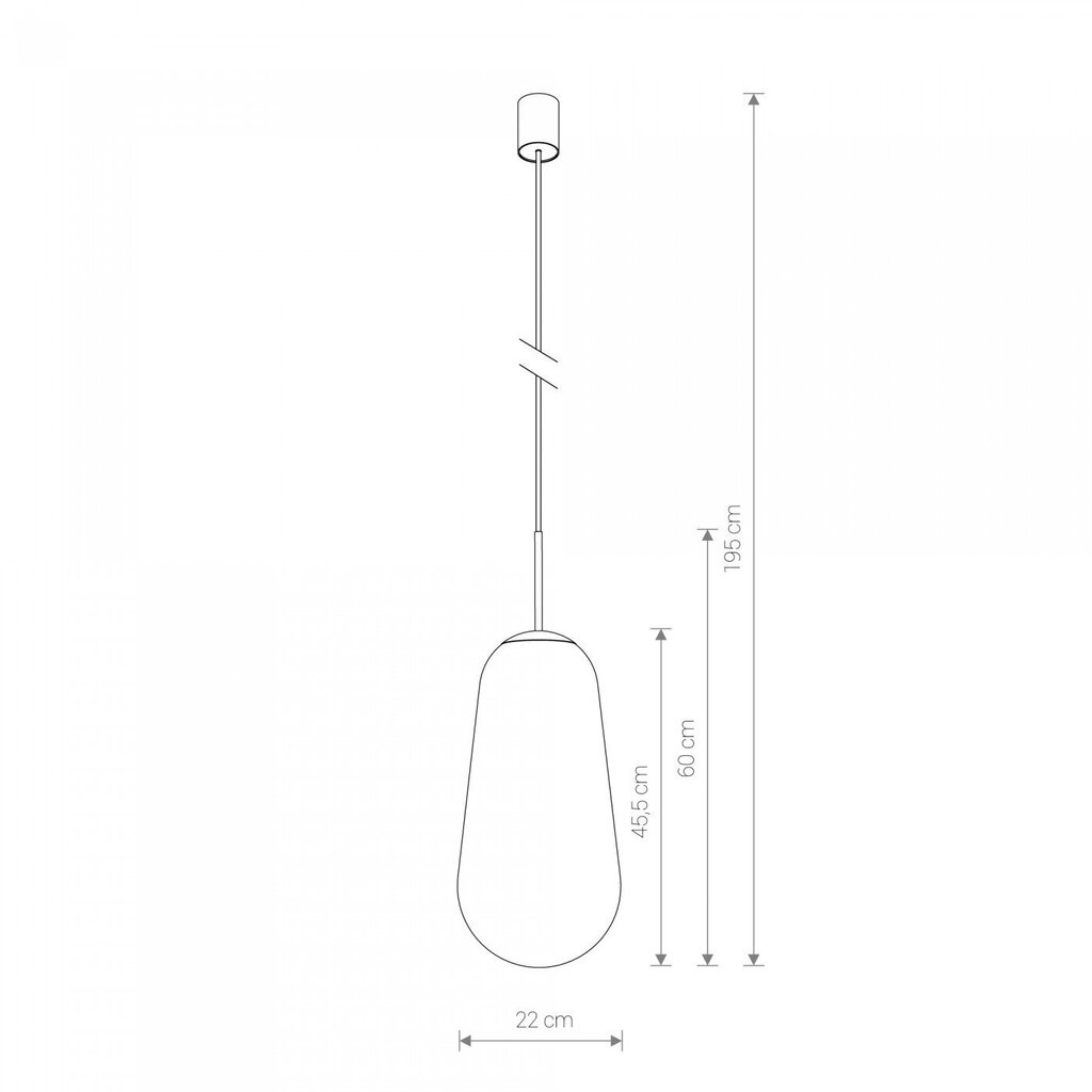 Nowodvorski Lighting riippuvalaisin Pear hinta ja tiedot | Riippuvalaisimet | hobbyhall.fi