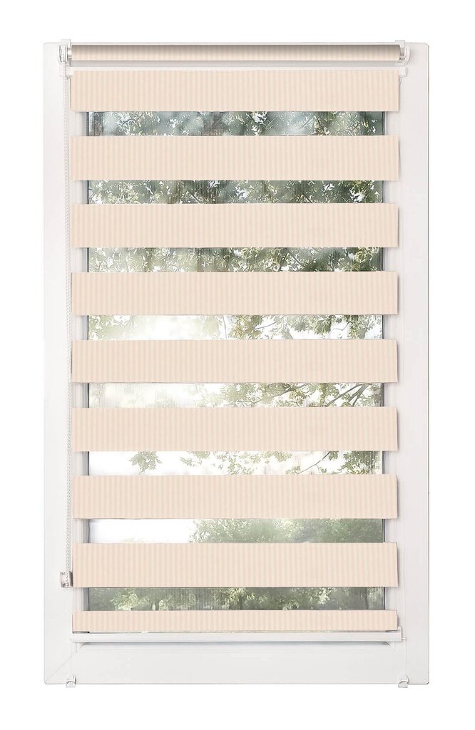 Rullaverho MINI Day-Night DN 02 BEIGE, 90x150 cm hinta ja tiedot | Rullaverhot | hobbyhall.fi